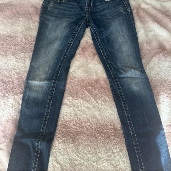 Miss Me Women's Dark Blue Boot Cut Jeans - Picture 2 of 5